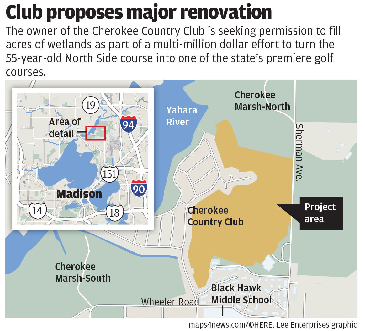 Cherokee Country Club project map